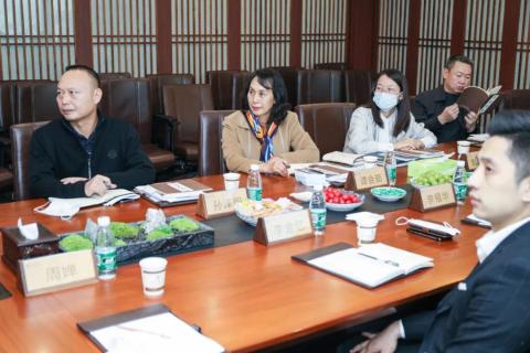 罗湖区人大常委副主任谭会茹一行莅临顺盈娱乐调研