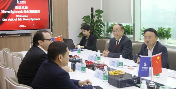Nova Spivack先生再访顺盈娱乐，双方达成战略合作！